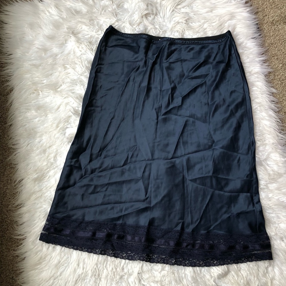 Christian Dior Lace Slip Skirt